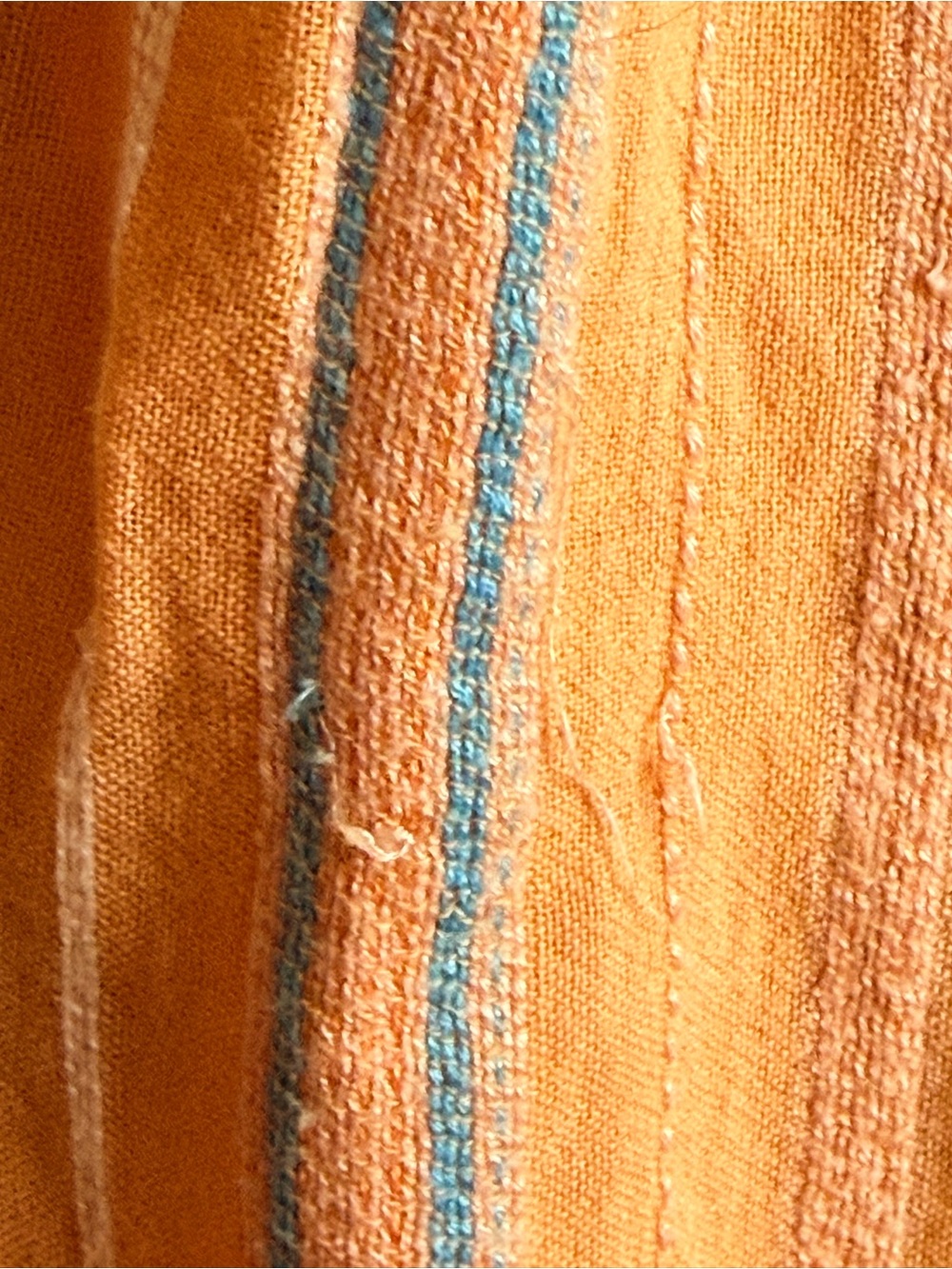 Wonderly Orange Striped Dress - Picture 3 of 7